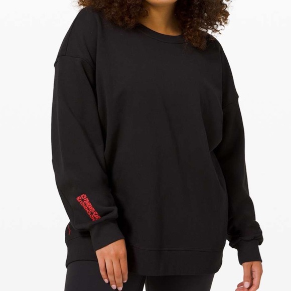 Lululemon Membership Perfectly Oversized Crew - Picture 1 of 13